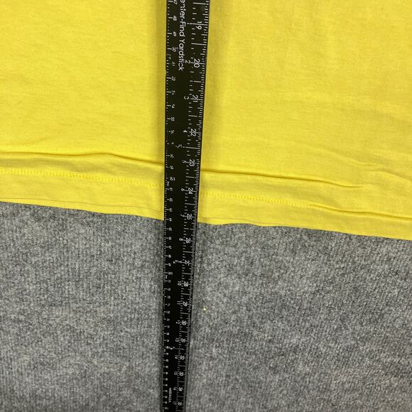 Fruit of the Loom T-Shirt Mens Size M Yellow Vietnam 1967 Point Caution USCG - Picture 5 of 10